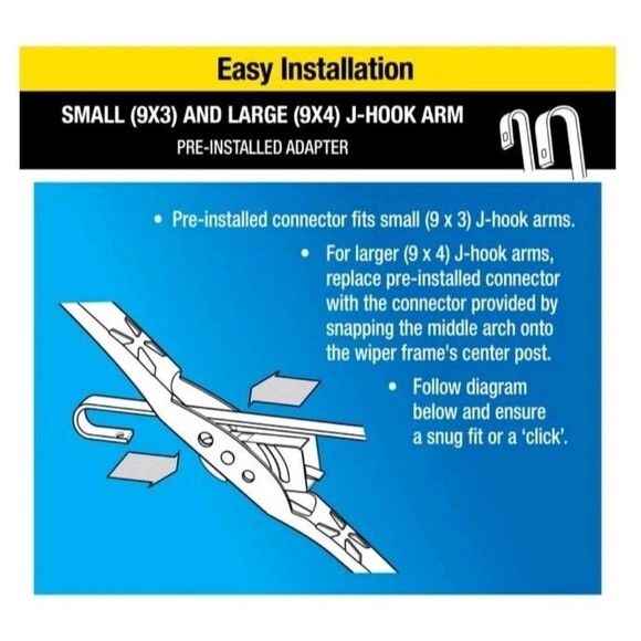 Rain-X 18" Weather Windshield Wiper Blades, Pack of 2 - Meet OEM Standards - Picture 4 of 6